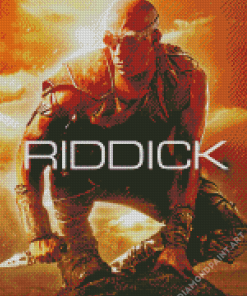 Riddick Science Fiction Movie Diamond Painting