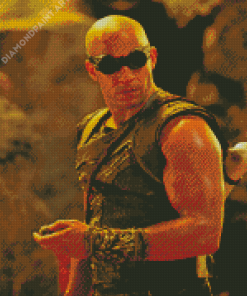 Riddick Vin Diesel Diamond Painting