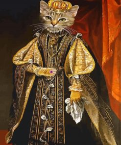 Royal Cat Diamond Painting