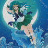 Sailor Neptune And Moon Diamond Painting