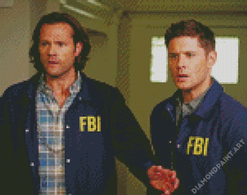 Sam And Dean Supernatural Diamond Painting