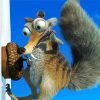 Scrat Ice Age Character Diamond Painting