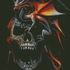 Skull And Dragon Diamond Painting