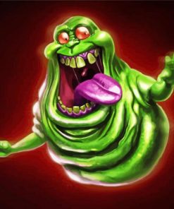 Slimer From Ghostbusters Animation Diamond Painting