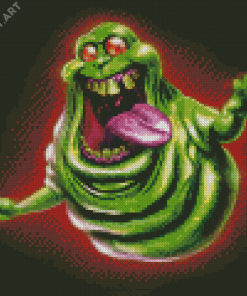 Slimer From Ghostbusters Animation Diamond Painting