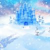 Snowy Disney Castle Diamond Painting