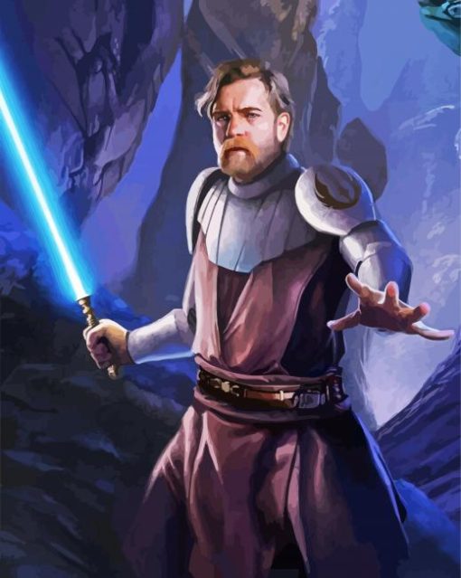 Star Wars Obi Wan Diamond Painting