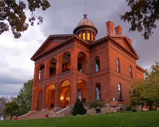 Stillwater MN Courthouse Diamond Painting