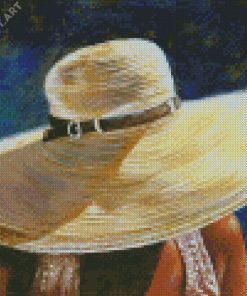 Straw Hat Diamond Painting