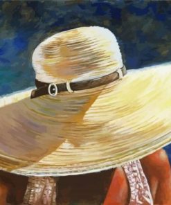 Straw Hat Diamond Painting