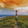 Sylt Lighthouse Diamond Painting