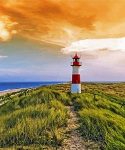 Sylt Lighthouse Diamond Painting