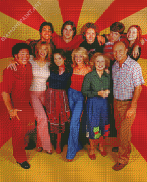 That 70s Show Characters Diamond Painting