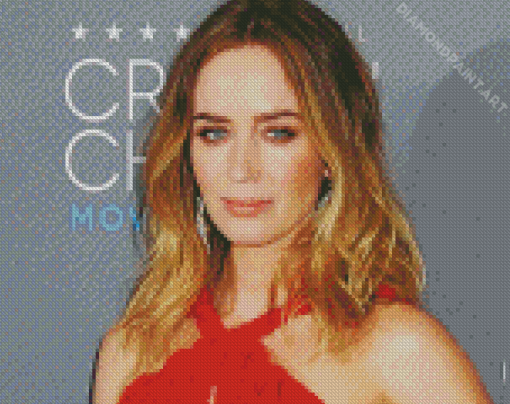 The Actress Emily Blunt Diamond Painting