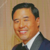 The American Actor Randall Park Diamond Painting