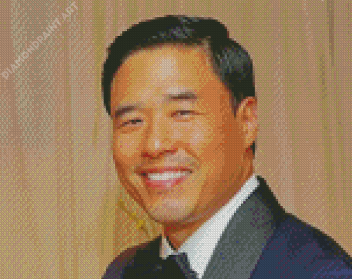 The American Actor Randall Park Diamond Painting