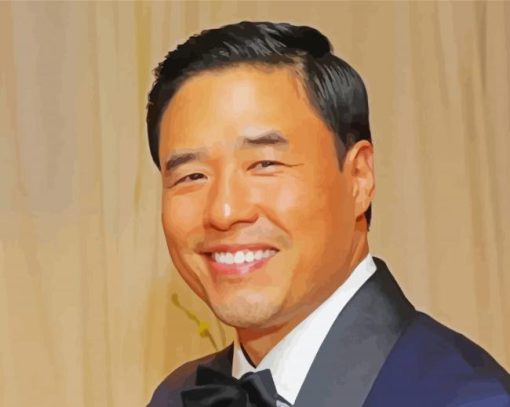 The American Actor Randall Park Diamond Painting