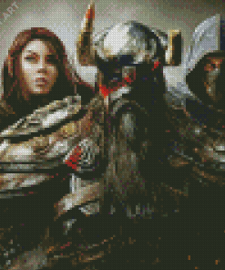 The Elder Scrolls Characters Diamond Painting