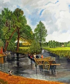 The Hay Wain Art Diamond Painting