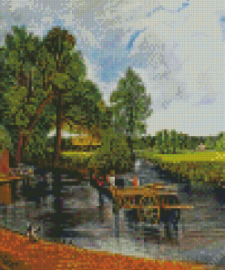 The Hay Wain Art Diamond Painting