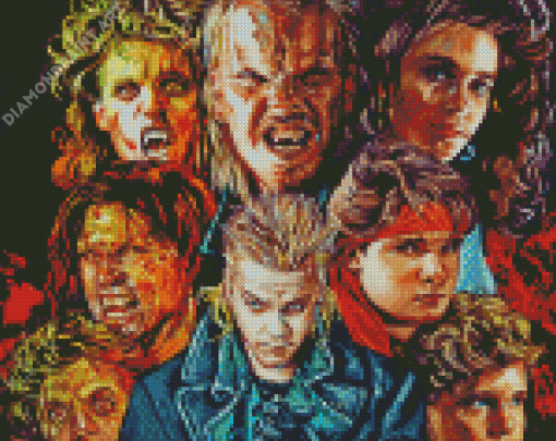 The Lost Boys Characters Diamond Painting