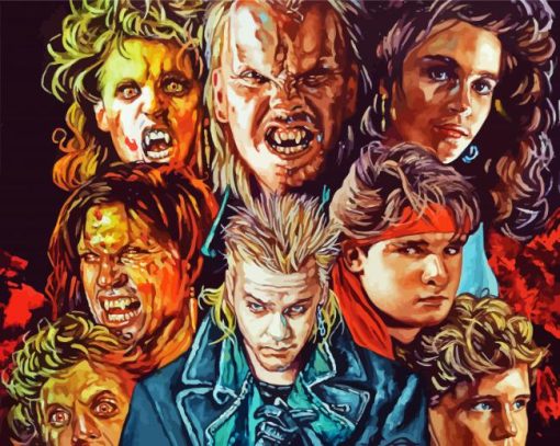 The Lost Boys Characters Diamond Painting