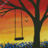 Tree Swing Diamond Painting