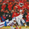 Tyreek Hill Chiefs Player Diamond Painting