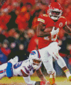 Tyreek Hill Chiefs Player Diamond Painting