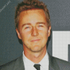 Actor Edward Norton Diamond Painting