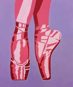 Ballet Shoe Diamond Painting