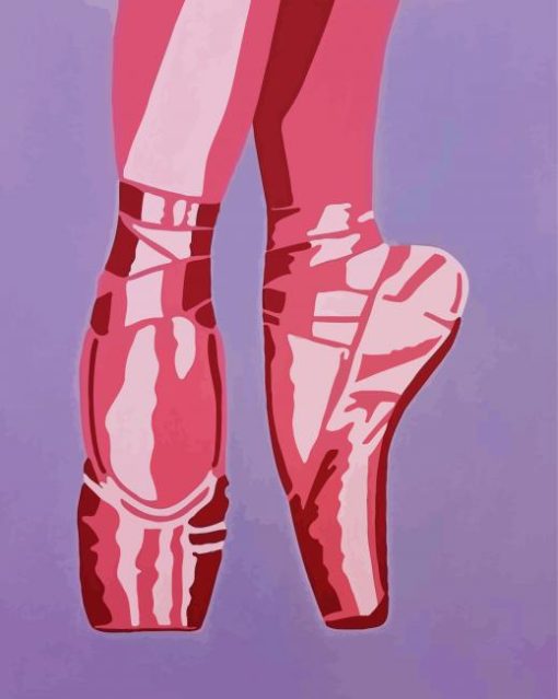 Ballet Shoe Diamond Painting