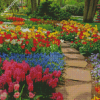 A Path To The Garden Diamond Painting