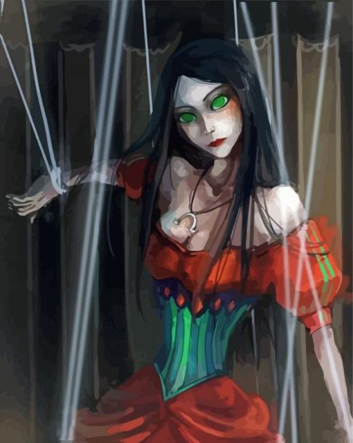 American Mcgee Alice Diamond Painting