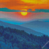 Blue Ridge Mountain Diamond Painting