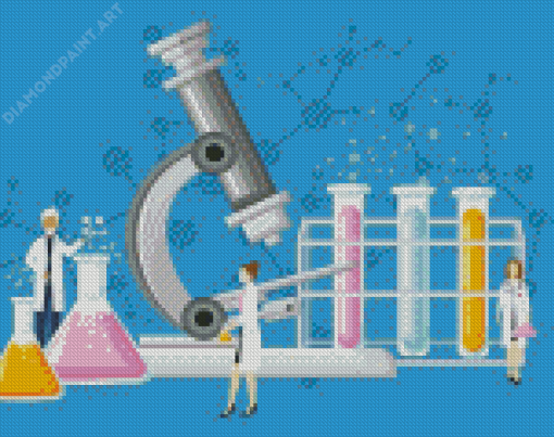 Aesthetic Chemistry Diamond Painting