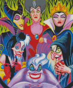 Aesthetic Disney Villains Diamond Painting