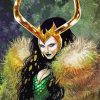 Lady Loki Diamond Painting