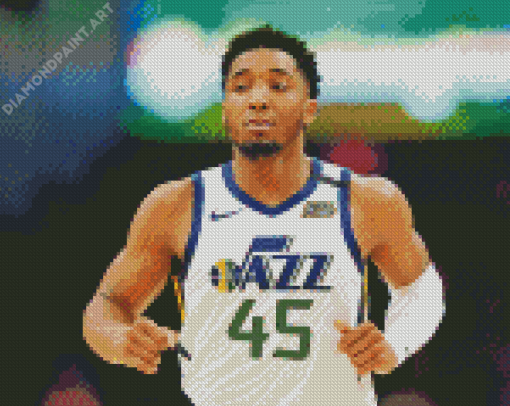 Aesthetic Donovan Mitchell Diamond Painting