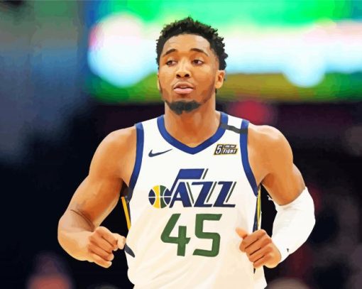 Aesthetic Donovan Mitchell Diamond Painting