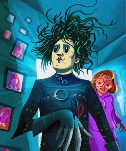 Edward Scissorhands Art Diamond Painting