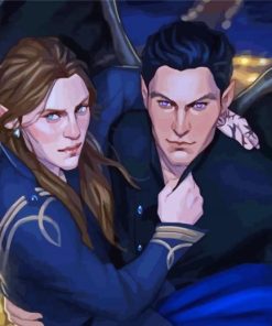 Feyre And Rhysand Diamond Painting