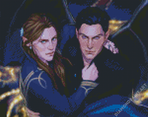 Feyre And Rhysand Diamond Painting