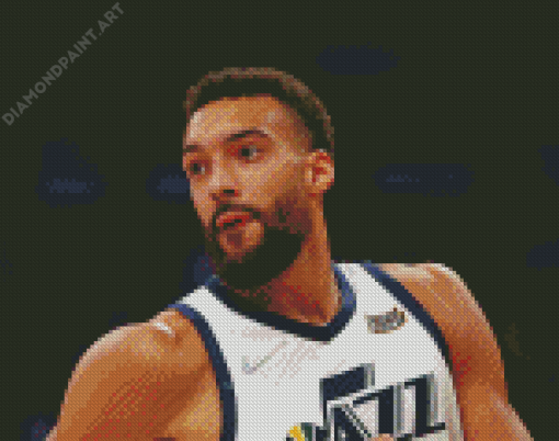 Rudy Gobert Basketballer Diamond Painting