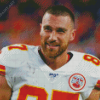 American Travis Kelce Diamond Painting