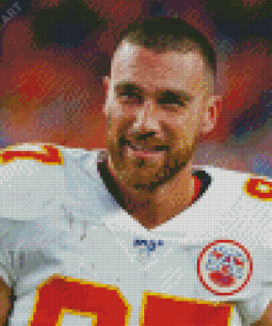 American Travis Kelce Diamond Painting