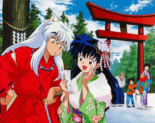 Anime Characters Hanyou No Yashahime Diamond Painting