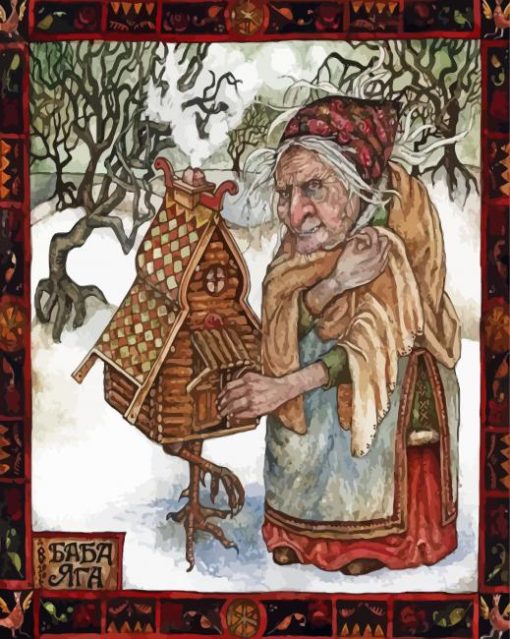 Baba Yaga Tale Diamond Painting