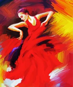 Beautiful Tango Dancer Diamond Painting