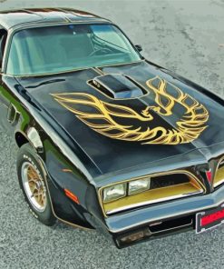 Black Trans Am Diamond Painting